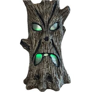 2ft Halloween Tree Haunted Woods Sounds Laugh Color Change Lights Blow Mold Lamp